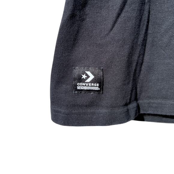 Converse Neighborhood  NBHDCNS Rubber shoe black shirt Size Large - Picture 6 of 7